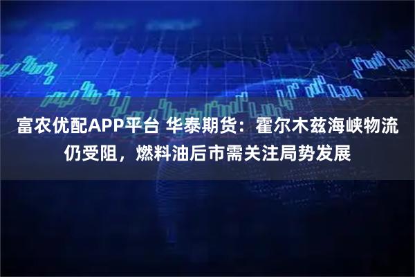 富农优配APP平台 华泰期货：霍尔木兹海峡物流仍受阻，燃料油后市需关注局势发展